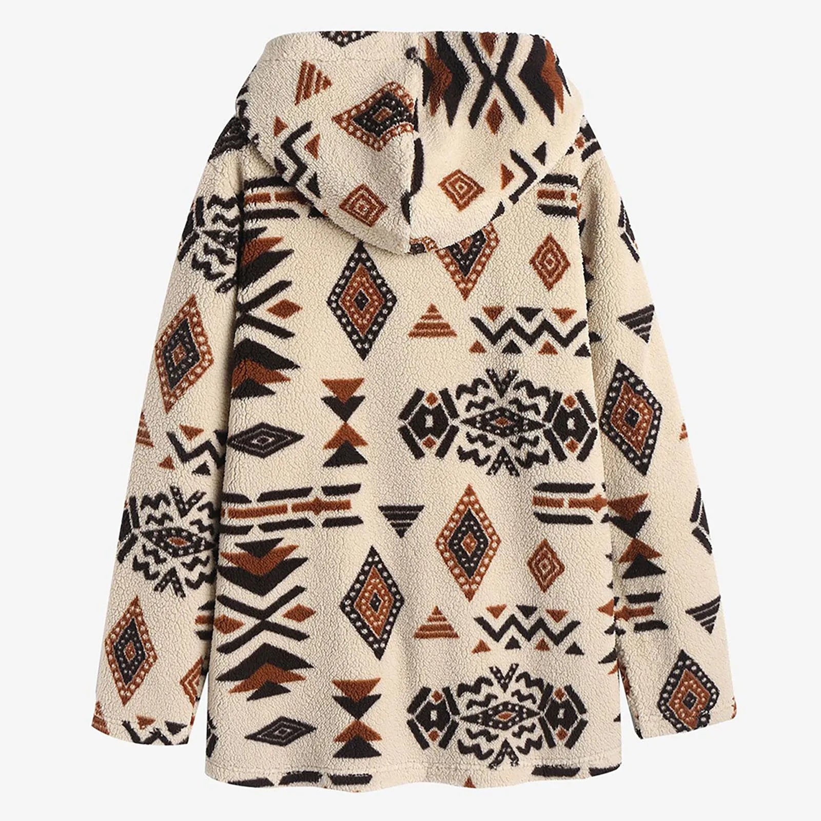 Over Sized Aztec-Patterned Sweater